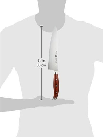 Image of J.A. Henckels Twin Cermax MD67 Damascus Chef'S Knife Red 30881-206