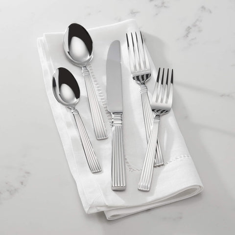 Image of 0 Crescendo II 65-Piece Flatware Set, Silver