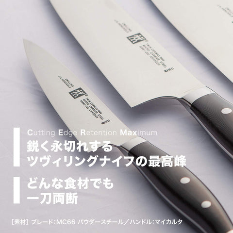 Image of 2-Piece 420 X 135 Mm Twin Point Knives Set, Stainless Steel