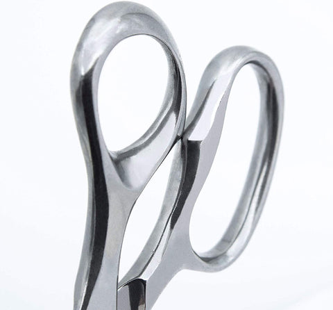 Image of Prof Professional Stainless Steel Cook'S Scissors Line Cook for Meat Fish, Gloss, Chicken Hunting Pizza Microserrated Edge Kitchen Accessories 8" - 20 Cm