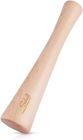 Image of 12" Sauerkraut Pounder for Mason Jars Vegetable Fermentation- One Piece of Solid Wood