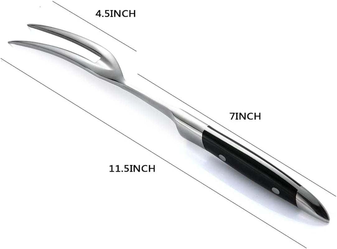 Kilajojo Chef Pro Polish Stainless Steel Carving Fork 11.5 Inch