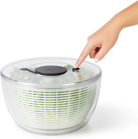 Image of Good Grips Large Salad Spinner - 6.22 Qt., White