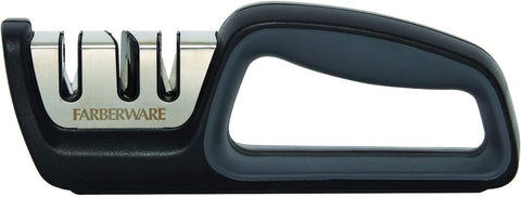 Image of Edgekeeper 2 Stage Knife Sharpener with Serrated Slot, 7.5-Inch, Black
