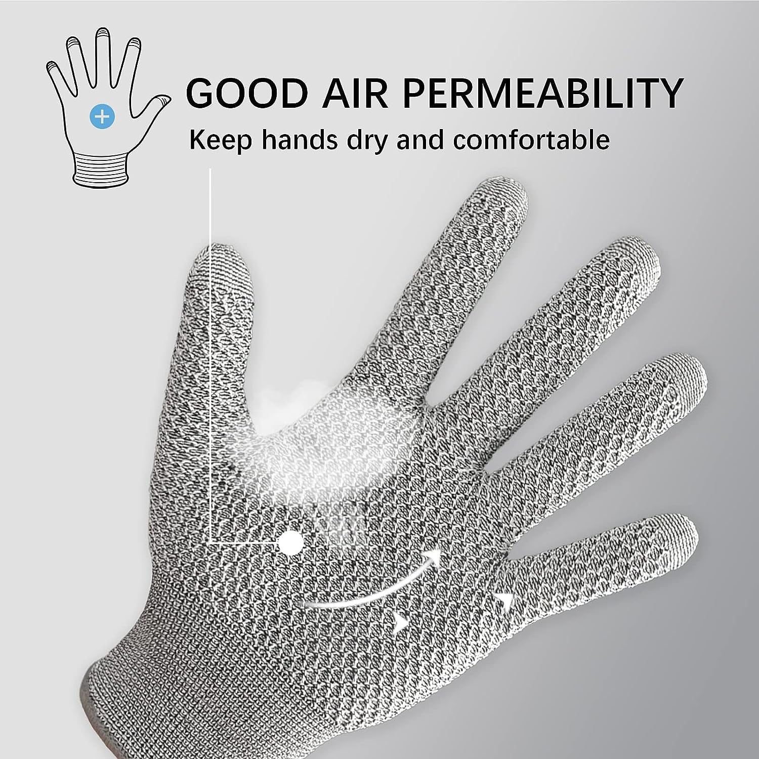 Cut Resistant Gloves, EN388 Level 5 Cut Resistant Gloves, No Cut Gloves, Cut Proof Gloves, Food Grade