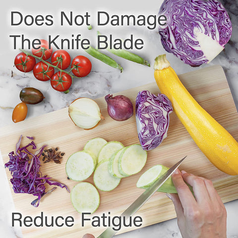 Image of Japanese Hinoki Cutting Board - Large - Natural Cypress Wood Cutting Board, Kitchen Chopping Board, High Durability, Made in Japan (16.53×9.44×0.59 Inch) (Large)