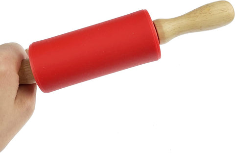 Image of 18 Pack Small Rolling Pin for Kids, 9 Inch Kids Rolling Pin for Home Kitchen (6 Colors)