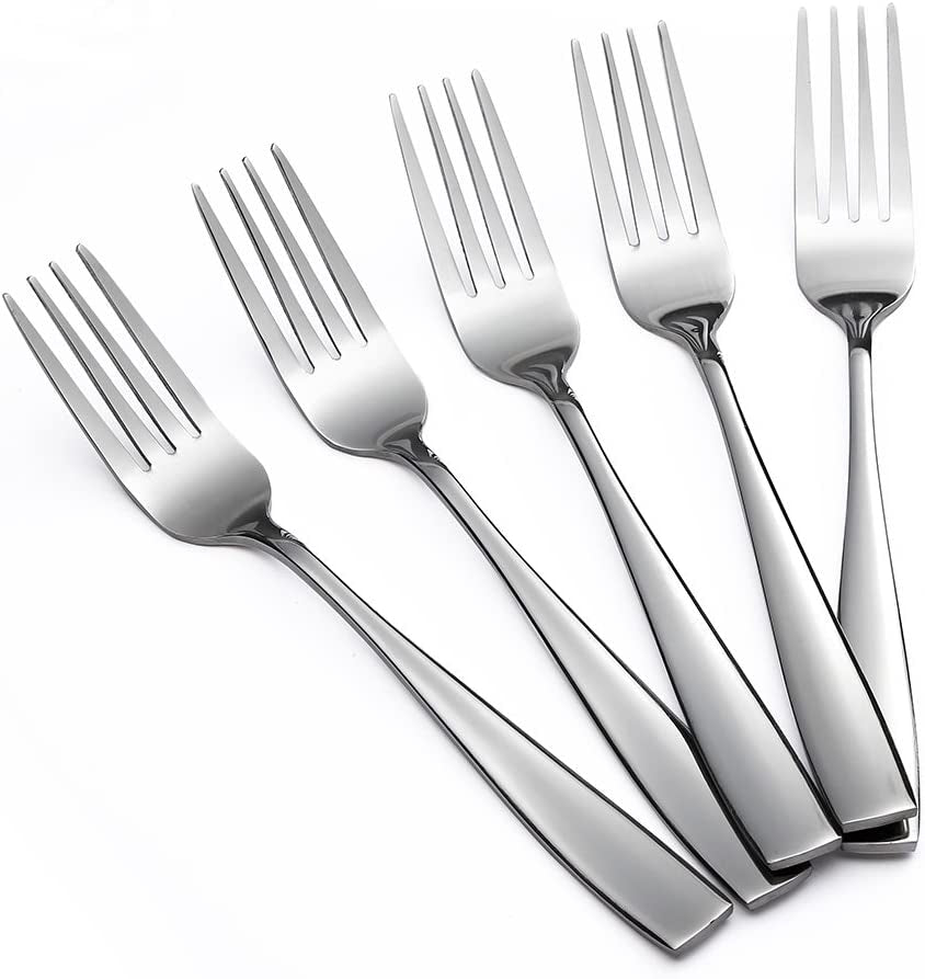Staintess Steel Salad Forks Set,6.7-Inch,12-Piece