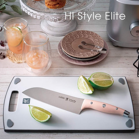 Image of Henckels 16800-431 HI Style Elite Petty Knife, 5.1 Inches (130 Mm), White, Made in Japan, Fruit, Small Knife, Stainless Steel, Dishwasher Safe, Seki City, Gifu Prefecture