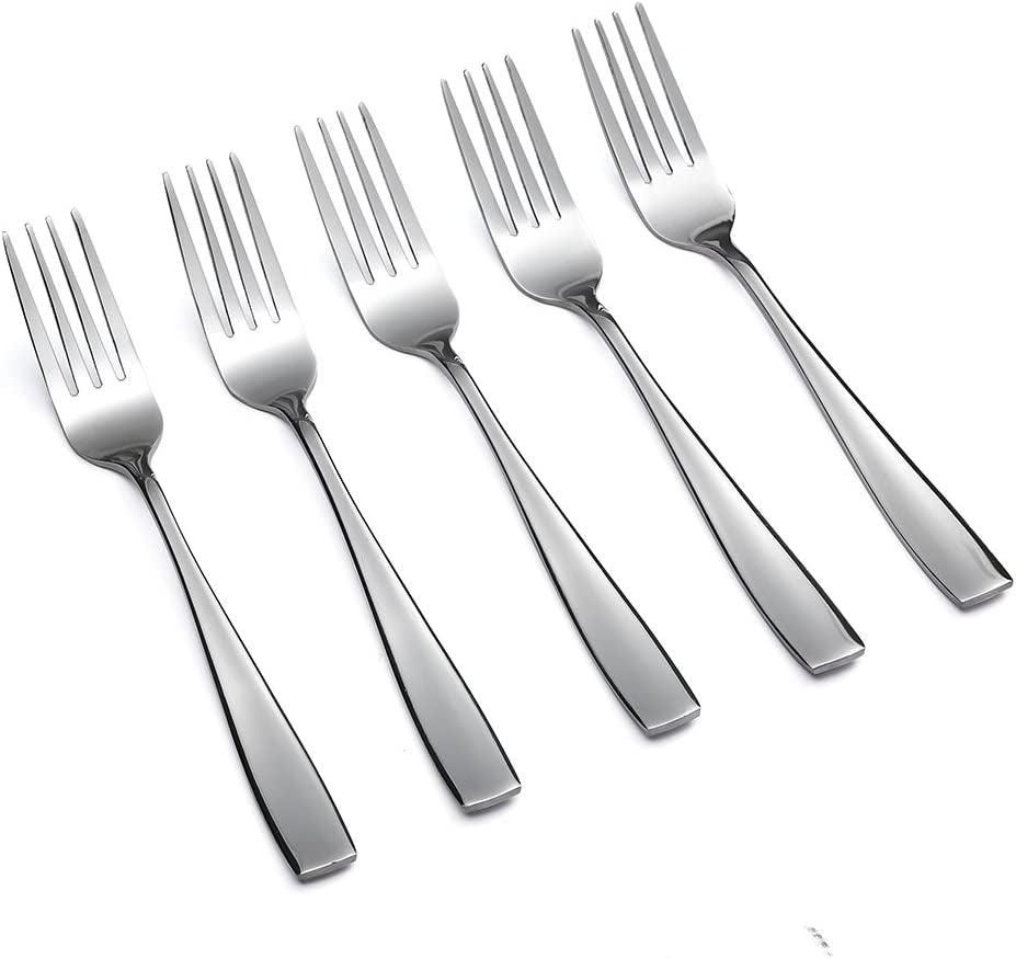 Staintess Steel Salad Forks Set,6.7-Inch,12-Piece