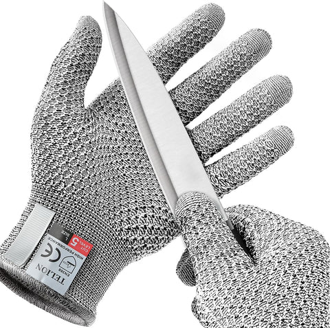 Image of Cut Resistant Gloves, EN388 Level 5 Cut Resistant Gloves, No Cut Gloves, Cut Proof Gloves, Food Grade