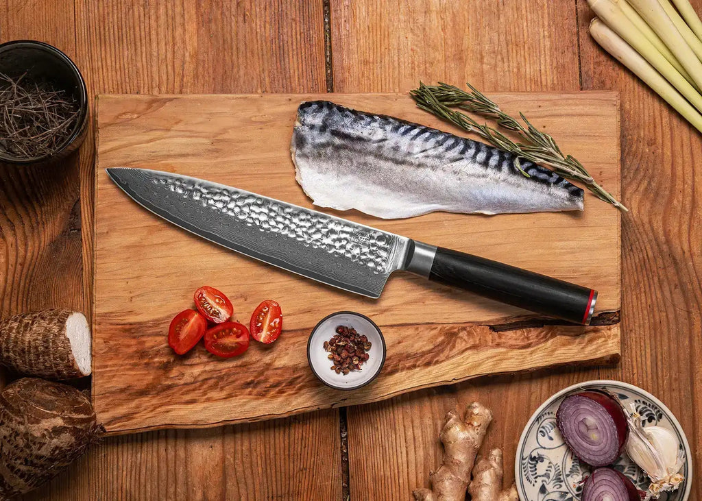 European Damascus Knives: Masterpieces of Kitchenware