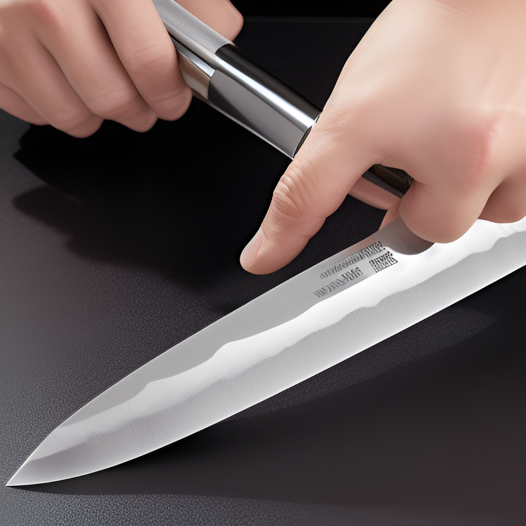 How to Sharpen Kitchen Knives with a Stone
