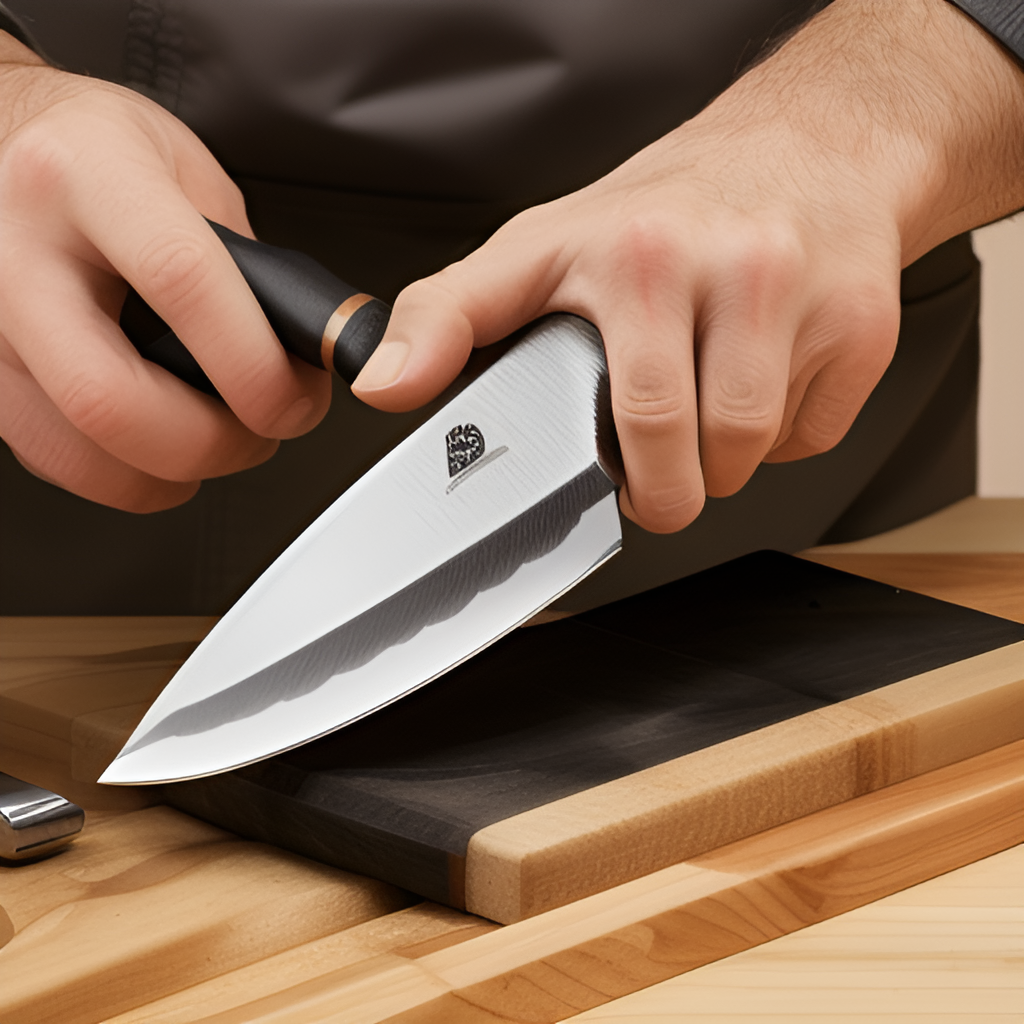 The Craft of Kitchen Knives Handmade: How to Sharpen Them to Perfection