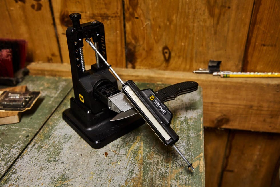 Knife Sharpening with Professional Tools