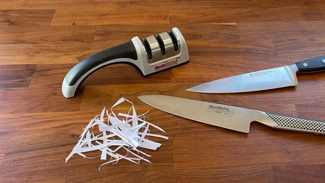 Knife Sharpening with Diamond Rods