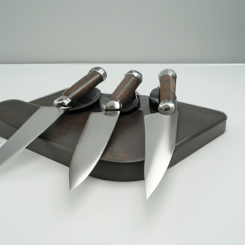 Can a 10-inch magnetic knife holder hold heavy knives securely?