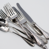 Can the Cambridge Silversmiths Nero Cutlery Set be used in the dishwasher?