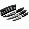 Is the Home Hero Knife Set Made of Black Stainless Steel?