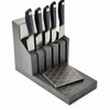 Discover the Features of the Farberware Stamped 15-Piece High Carbon Stainless Steel Knife Block Set