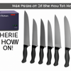 Does the New Home Hero 17 pcs Kitchen Knife Set come with a warranty?
