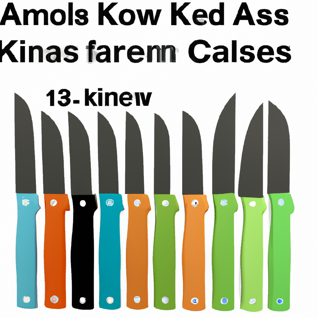 Unveiling the Amazon Basics 12-Piece Color Coded Kitchen Knife Set: How Many Knives are Included?