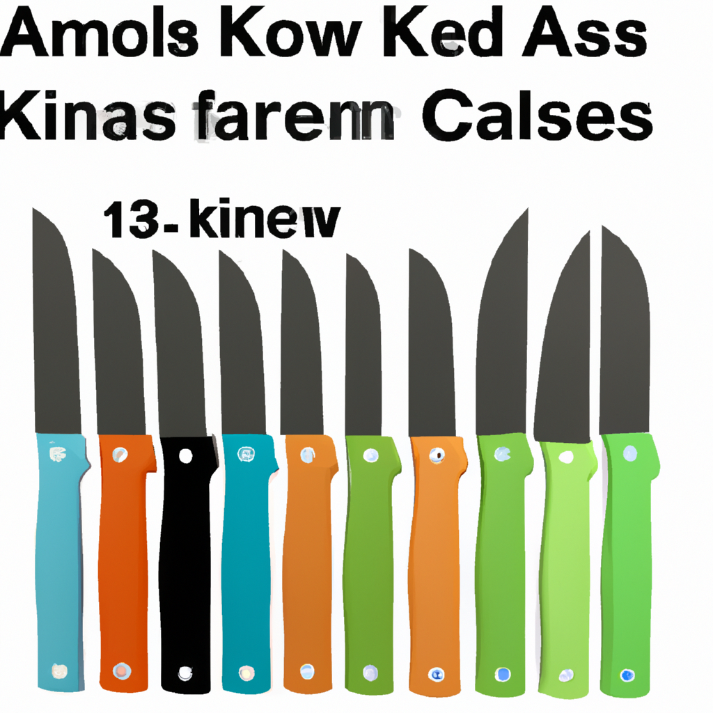 Knife Color Code Unveiling the Amazon Basics 12-Piece Color Coded Kitchen Knife Set: Ho ...