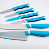 Unleash Your Culinary Skills with the Blue Professional Kitchen Knife Chef Set