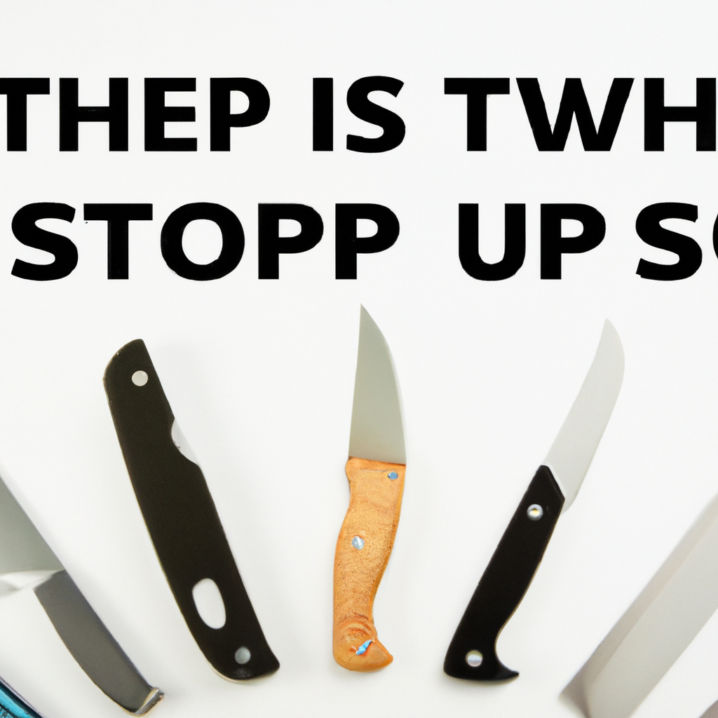 What are the top brands sold at a knivesshop?