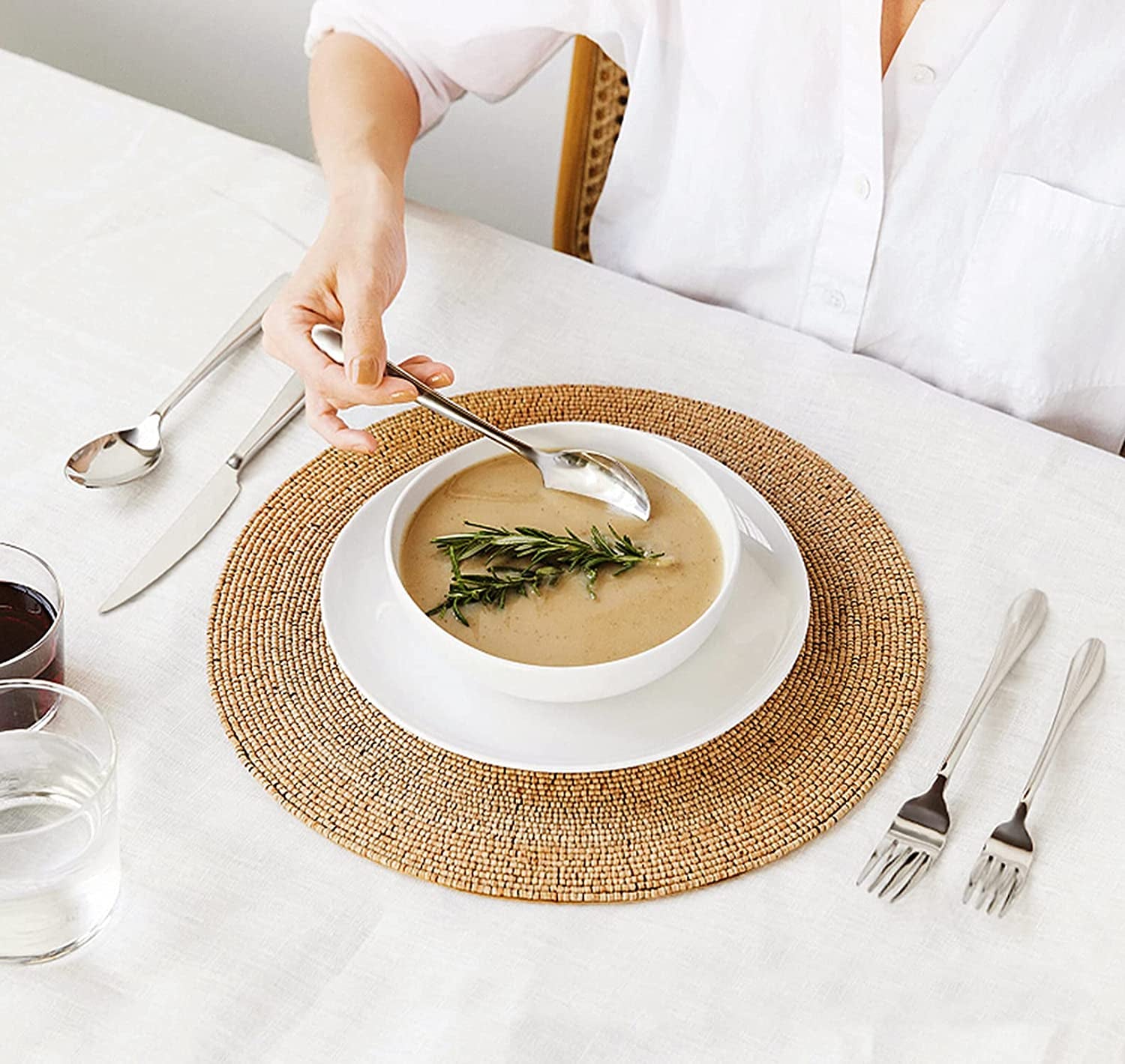 65-Piece Silverware Set with Serving Utensils,  Stainless Steel Flatware Cutlery Set for 12, Fancy Tableware Eating Utensils for Home Kitchen Restaurant Hotel, Mirror Polished, Dishwasher Safe