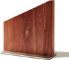 , Knife Stand, Magnetic Display for Safe Storage, Walnut