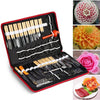 80Pcs/Set Multifunctional Portable Vegetable Fruit Food Engraving Peeling Kitchen Carving Sculpting Modeling Tools Kit Pack