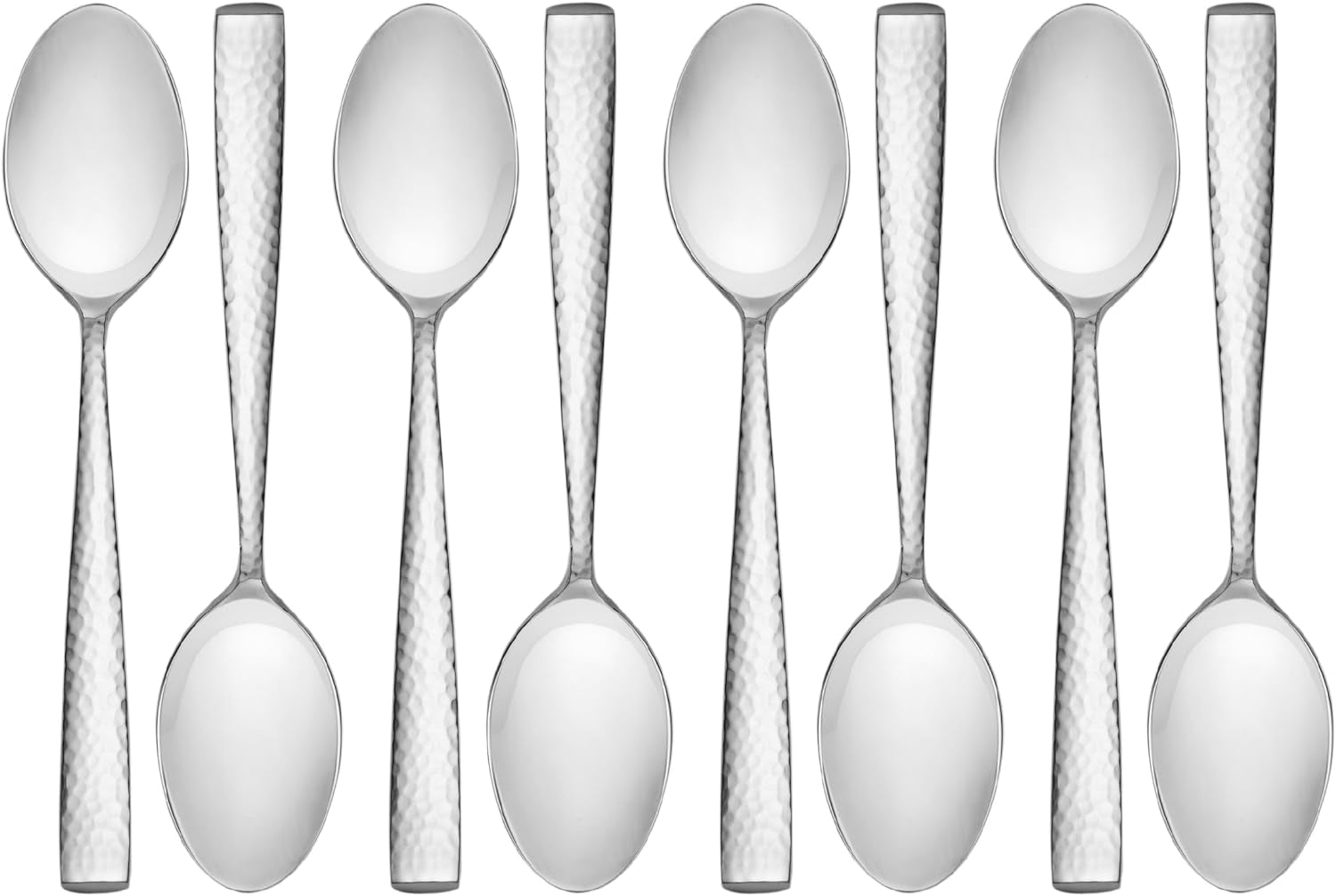Texture 42-Piece Forged Stainless Steel Flatware Set, Service for 4