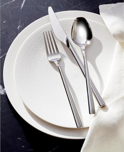 Lx Collective Piece Flatware Set, 26 Count, Metallic