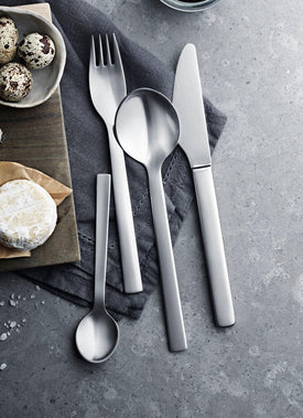 Matt Finish New York Cutlery Set, Stainless Steel, 4-Piece