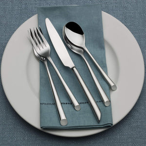 Towle Living Wave 42-Piece Forged Stainless Steel Flatware Set, Service for 8