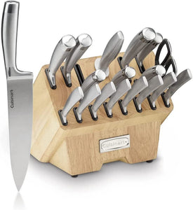 Graphix Collection 13 Piece Stainless Steel Cutlery Block Set (C77SS-13P)