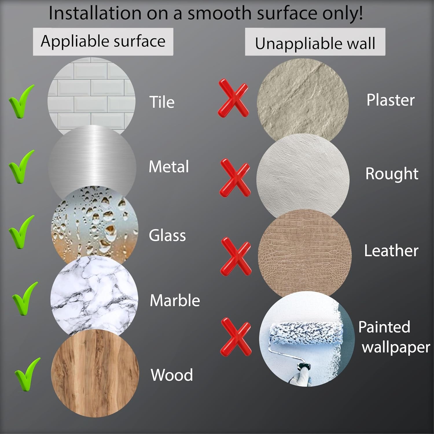 Magnetic Knife Holder for Wall No Drilling – 16 Inch Stainless Steel Magnetic Knife Holder Self Adhesive - Kitchen Magnetic Knife Strip with Adhesive Sticker