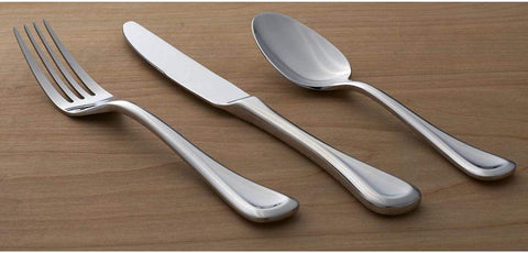 Image of Virage 20 Piece Everyday Flatware Set, Service for 4, 18/0 Stainless Steel, Silverware Set