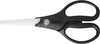Ceramic Scissors, Overall Length 7.2" with 2.7" Long Blades, Black Handle with White Blades