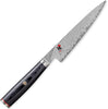 MIYABI 34680-111 5000FC-D Small Sword, 4.3 Inches (110 Mm), Damascus Fruit, Petty Knife, Multi-Layer Steel, Stainless Steel, Made in Seki City, Gifu Prefecture