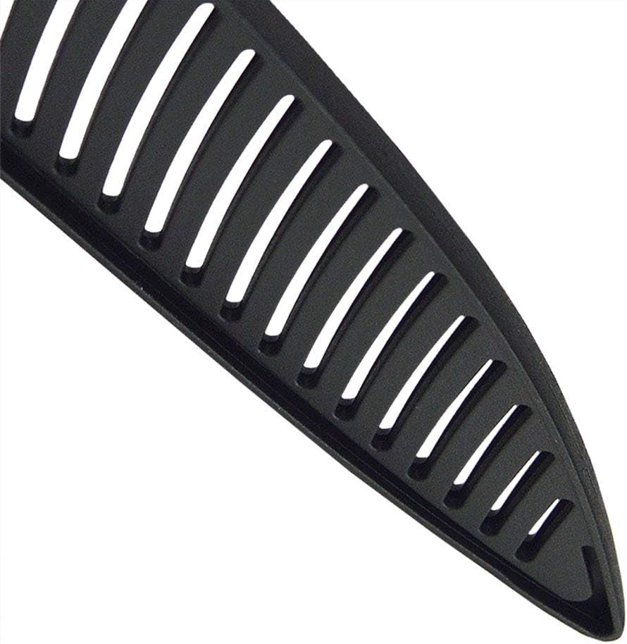 Black Plastic Kitchen Knife Blade Protector Cover for 8 Inches Knife, 8 Inch Knife Sheath, 8 Inch Knife Cover Practical Black Protector for Knife Blade Kitchen Utensil