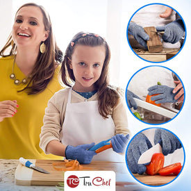 2 Pack Kids Cut Resistant Gloves