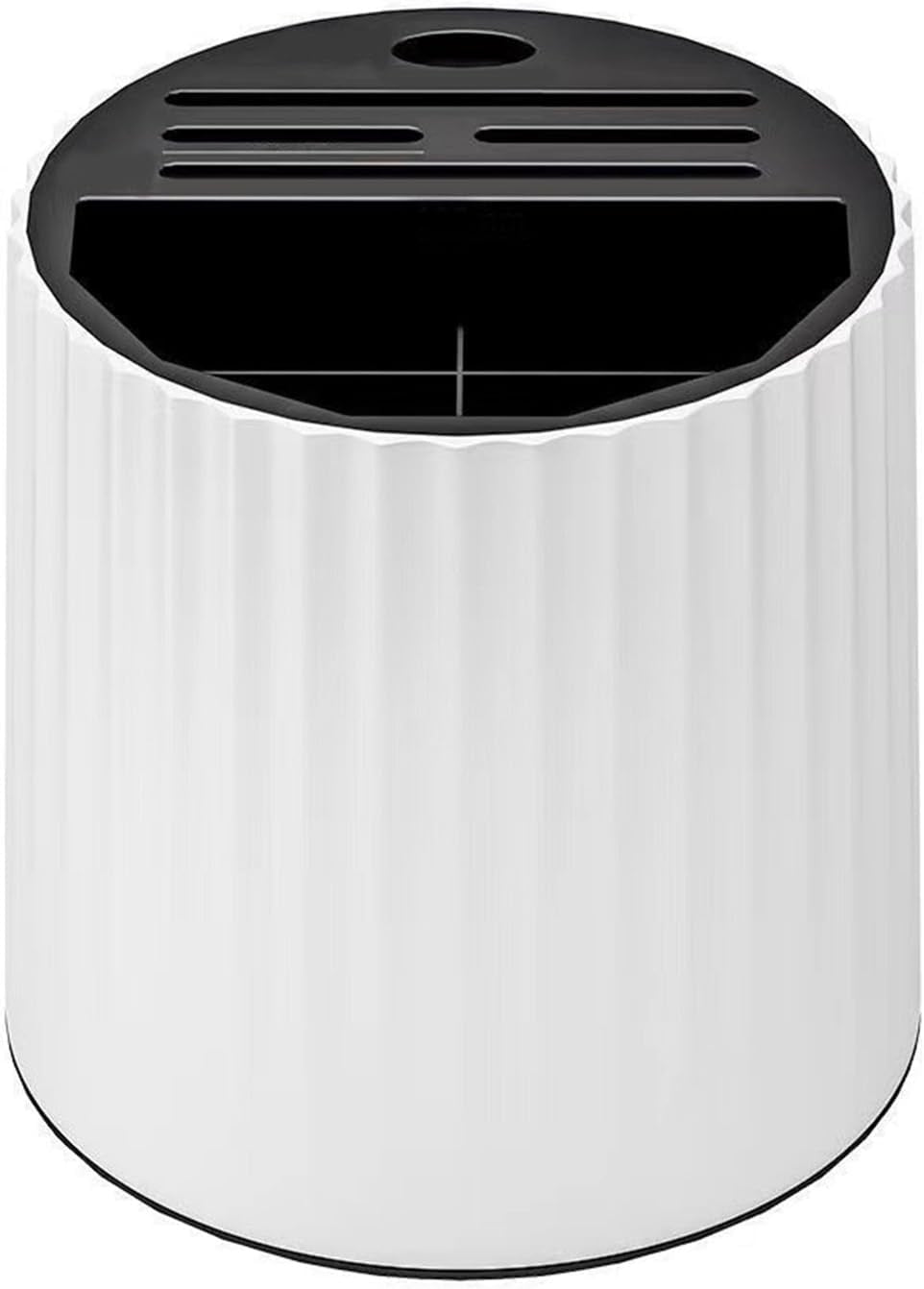 360 Degree Rotating Knives Holder for Kitchen Counter, Multifunctional Plastic Kitchen Utensil Holder, Large Capacity Knives Block, Space Saving Knife Organizer, Chopsticks Knife Block Utensil Stand