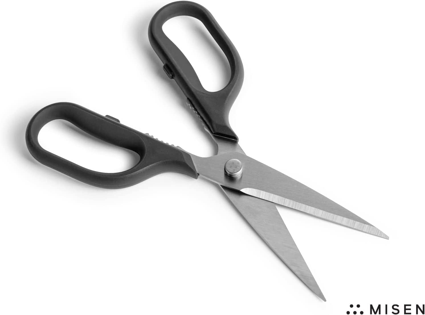 Kitchen Scissors - Multipurpose Kitchen Shears - Heavy Duty Food Scissors - Dishwasher Safe Meat Scissors, Black