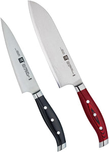 2-Piece 420 X 135 Mm Twin Point Knives Set, Stainless Steel