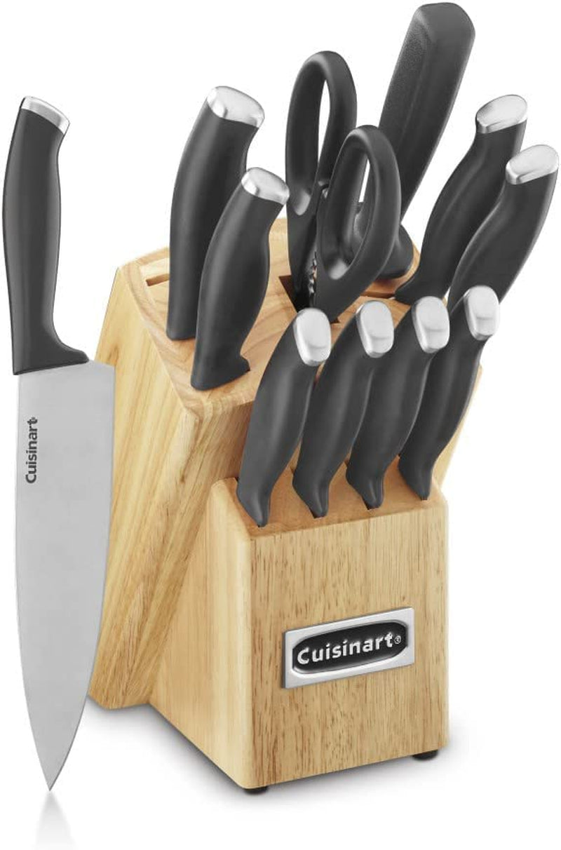 C77SSB-12P Color Pro Collection 12 Piece Knife Block Set, Black