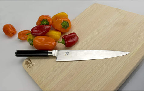 Cutlery Classic Utility Knife 6", Narrow, Straight-Bladed Kitchen Knife Perfect for Precise Cuts, Ideal for Preparing Sandwiches or Trimming Small Vegetables, Handcrafted Japanese Knife