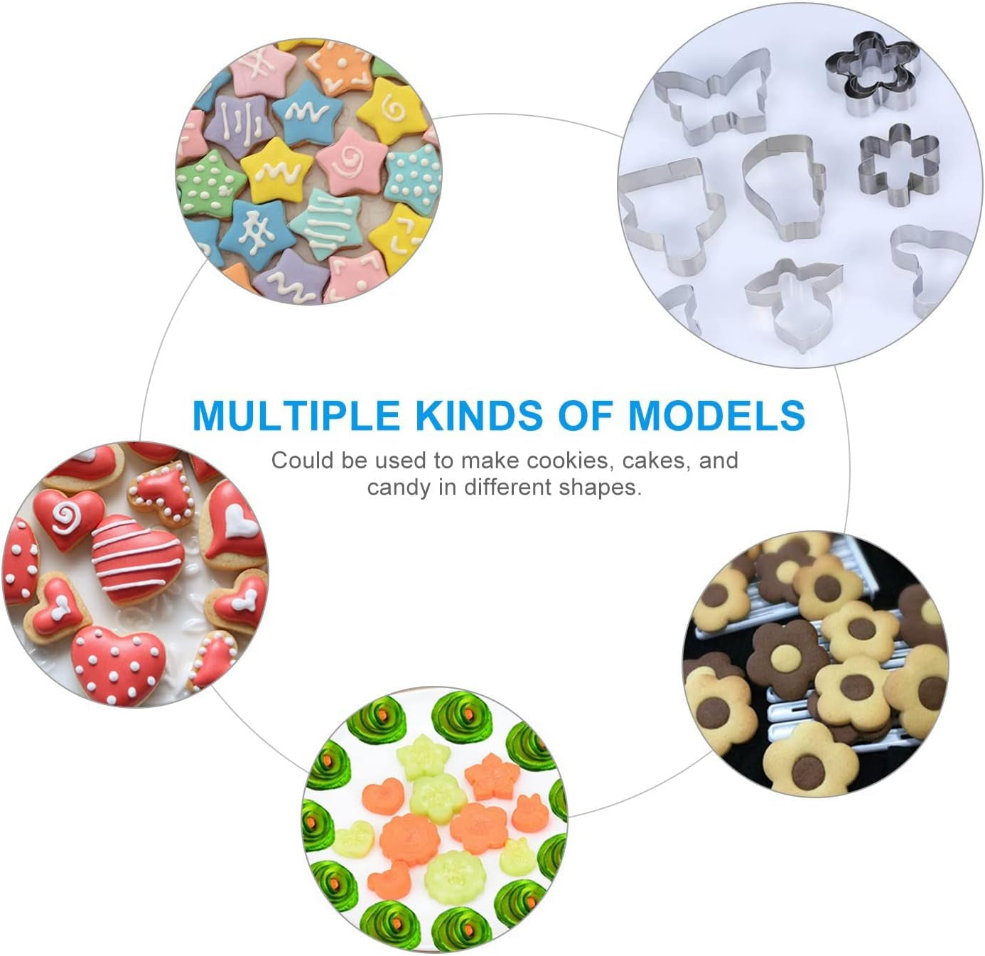 80Pcs/Set Multifunctional Portable Vegetable Fruit Food Engraving Peeling Kitchen Carving Sculpting Modeling Tools Kit Pack