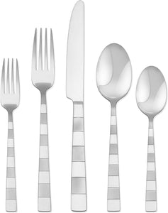 Frederickfrosted–20Piece Flatwareset,Servicefor4, 20 Piece, Silver